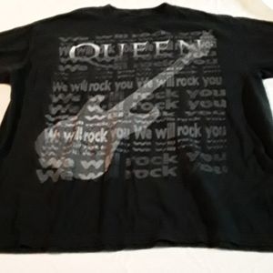 Mens QUEEN, WE WILL ROCK YOU t shirt